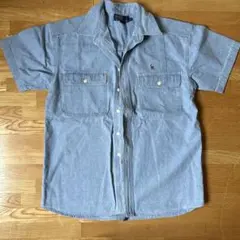 Polo by Polo Ground 半袖シャツ ライトブルー