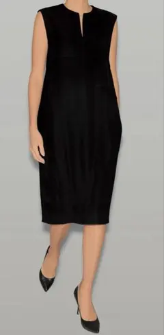【新品未使用】YOKO CHAN | ヨーコチャン　ノース　スリットラインドレスのサムネイル