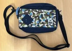 CHUMSショルダーバッグ ネイビー 美品 コンパクト