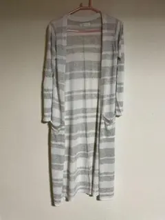 CECIL McBEE ボーダー ロングカーディガンのサムネイル