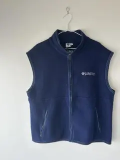 Columbia フリースベスト ネイビー