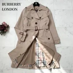 極美品❤️バーバリーロンドン　トレンチコート　ベージュ　ライナー付き　Lサイズ