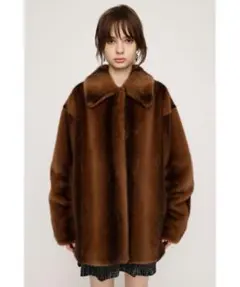 L〜XL 大きめ ナカムラファー（Nakamura fur）ミンクファーコート