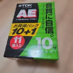 生産終了・4巻入り】TDK カセットテープ AE 60分 4巻 - メルカリ