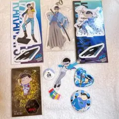 おそ松さん カラ松 アクリルスタンド 缶バッジ まとめ売り 8点セット