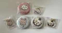 ちいかわ まじかるちいかわ ラッコ　古本屋（カニちゃん） 缶バッジ チャーム