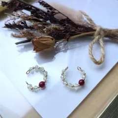 No.885　イヤーカフ　ハンドメイド