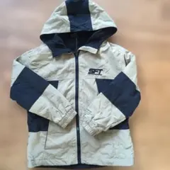 SFT フード付きジャケット ベージュ/黒