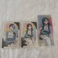 プロセカ 青柳冬弥 白石杏 グリカ クリアしおり 感謝祭 まとめ売り