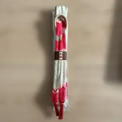 赤と白のストライプ 帯締め　送料込み