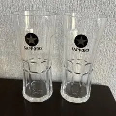 【黒ラベル】SAPPORO ビアグラス 2個セット
