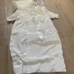 お宮参り　ベビードレス