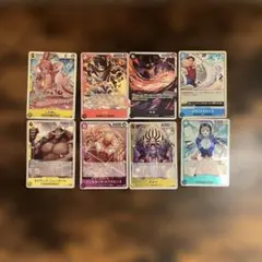 ワンピース カードゲーム レアカード8枚セット