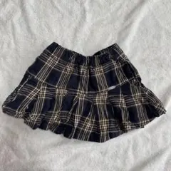 プティマイン　プリーツミニスカート/キュロット/スカパン/ショートパンツ
