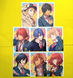 ST⭐️RISH&七海春歌 ⭐️コメント入りビジュアルカード8枚セット