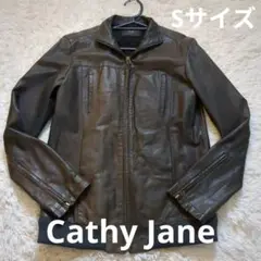 Cathy Jane キャシージェーン レザージャケット シープスキン 羊革 Cathy Jane キャシージェーン レザージャケット シープスキン 羊革