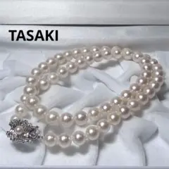 テリ鮮やか★TASAKI 田崎真珠 あこやネックレス パール 本真珠 刻印 美品