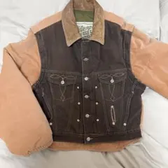 < DIESEL >コーデュロイ デニムジャケット