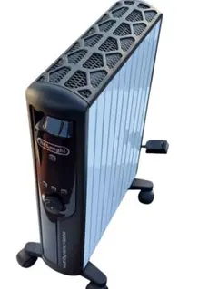 デロンギ　オイルヒーター　ゼロ風暖房　最上位モデル　 MDHU15-BK デロンギ、乾燥しにくい“ゼロ風暖房”のMDヒーターを刷新、直感的