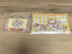 サンリオ　コロコロクリリン　折りたたみテーブル　フラットポーチ