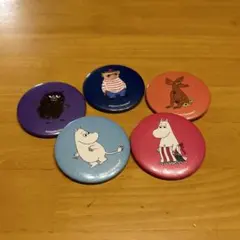 ムーミン　缶バッジ　セット