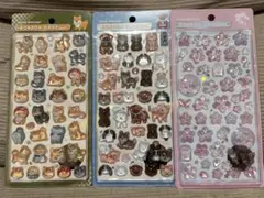 和柄 ボンボンドロップシール 柴犬 日本犬 桜