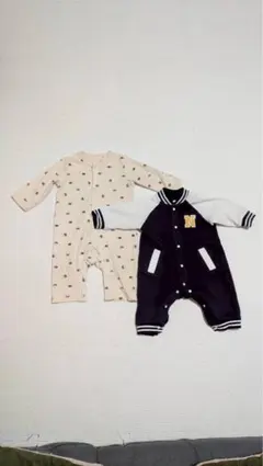 ベビー ロンパース 2枚セット 70〜80cm