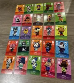 あつ森　amiiboカード　アミーボカード　まとめ売り　25枚