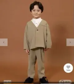 BREEZE ベージュ フォーマルセットアップ