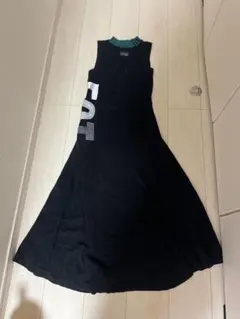 【値下げ！】アディダスオリジナル ノースリーブ ブラックワンピース