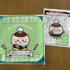 【新品】ちいかわ ココス ハンカチ 巾着 くりまんじゅう2点セット