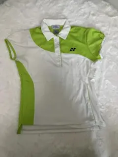 YONEX バドミントンウェア Lサイズ ホワイト/グリーン