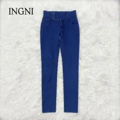 【INGNI】イング ハイウエスト スキニー デニム S 平成ギャル y2k