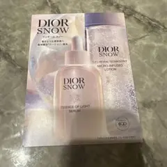 DIOR SNOW マイクロ インフューズド ローション サンプル　薬用化粧水