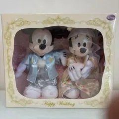 新品未使用品⭐️ 結婚式 ウェディング ドール ミッキーミニー 和装