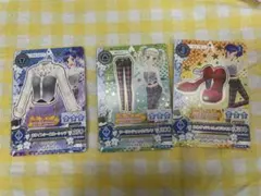 アイカツ　アイカツカード　霧矢あおい　藤堂ユリカ　2013オータムコレクション