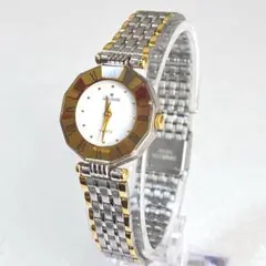 JUNGHANS ゴールド/シルバー JY-525L 腕時計【電池交換済み】のサムネイル