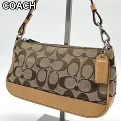 COACH コーチ シグネチャー キャンバス アクセサリーポーチ 6094