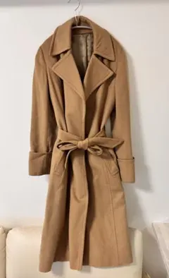 【試着のみ】レリアン カシミヤ100% コート max mara お好きな方も 試着のみ】レリアン カシミヤ100% コート max mara お好きな方も