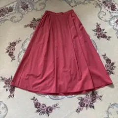 GUフレアロングスカート　ピンク　Sサイズ