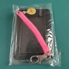 BIGBANG パスケース 黒 ピンクストラップ