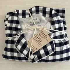 新品タグ付き　無印良品　フランネル チェック柄 パジャマ S-M