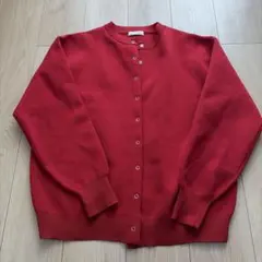 FREAK'S STORE レッド カーディガン 長袖