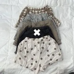 kids half pants 100〜110cm~ 4点セット