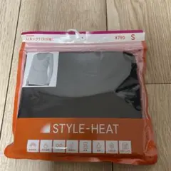 GU STYLE-HEAT Uネック8分袖　 Sサイズ