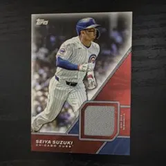 鈴木誠也　レリックカード 鈴木誠也 2026 Topps 75周年 レリック Jersey Relic MLBカード(Topps