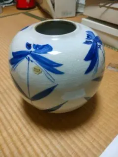 清水焼 花瓶 花器 陶器 青 白 華道 生け花 藤平正文 2026年最新】清水焼 正文の人気アイテム - メルカリ