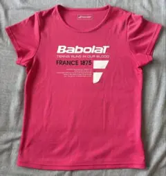 Babolat ピンク TシャツＬサイズ