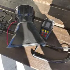 バイク 拡声器 Optimister 拡声器 車 サイレン ホーン ポータブル拡声器