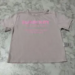 BURBERRY ロゴ Tシャツ 18M ピンク